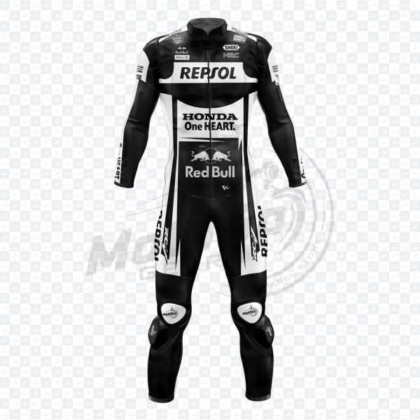 Marc Marquez Test Motorrad Honda Lederanzug