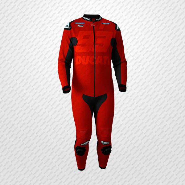 Combinaison en Cuir Marc Marquez Ducati 93 – Nouvelle Édition