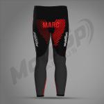 Pantalon de course Marc Marquez Winter Test MotoGP 2024 – Cuir avec Protection CE