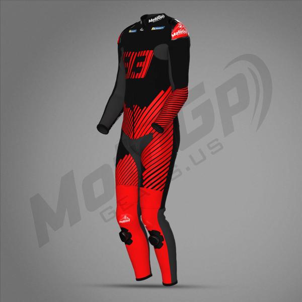 Marc Marquez MotoGP 2024 Leder-Rennanzug – CE-zertifizierter Schutz