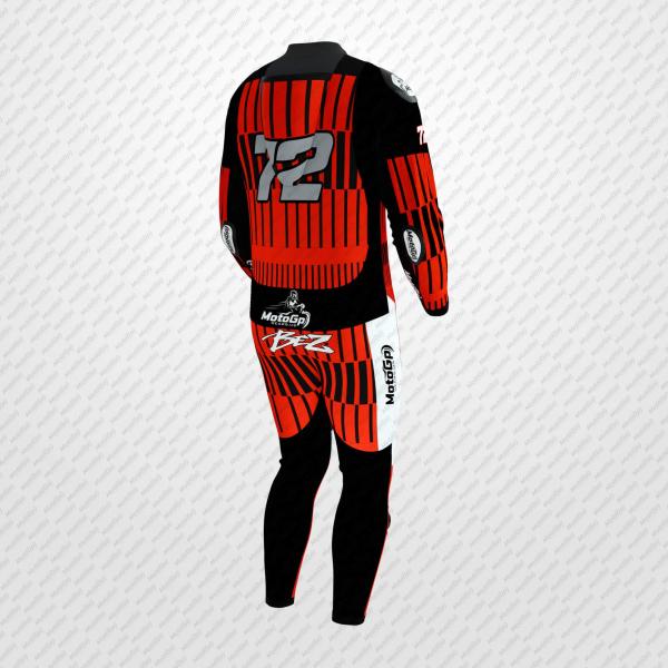 Combinaison en Cuir Moto Marco Bezzecchi – Réplique MotoGP | Sur Mesure