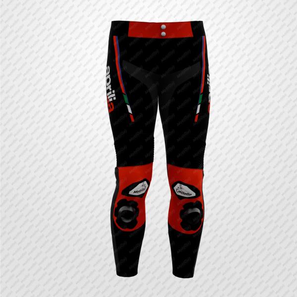 Combinaison de Course Marco Bezzecchi Aprilia MotoGP 2025 – Cuir Premium Certifié CE