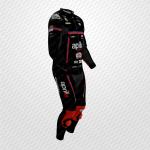 Combinaison de Course Marco Bezzecchi Aprilia MotoGP 2025 – Cuir Premium Certifié CE