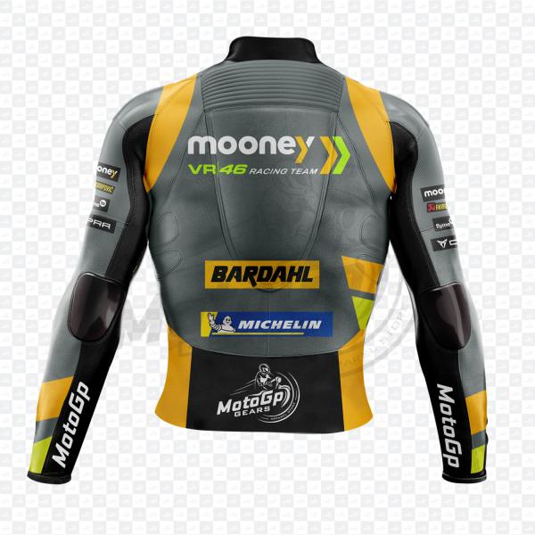 Veste en Cuir Bovin Marco Bezzecchi Ducati