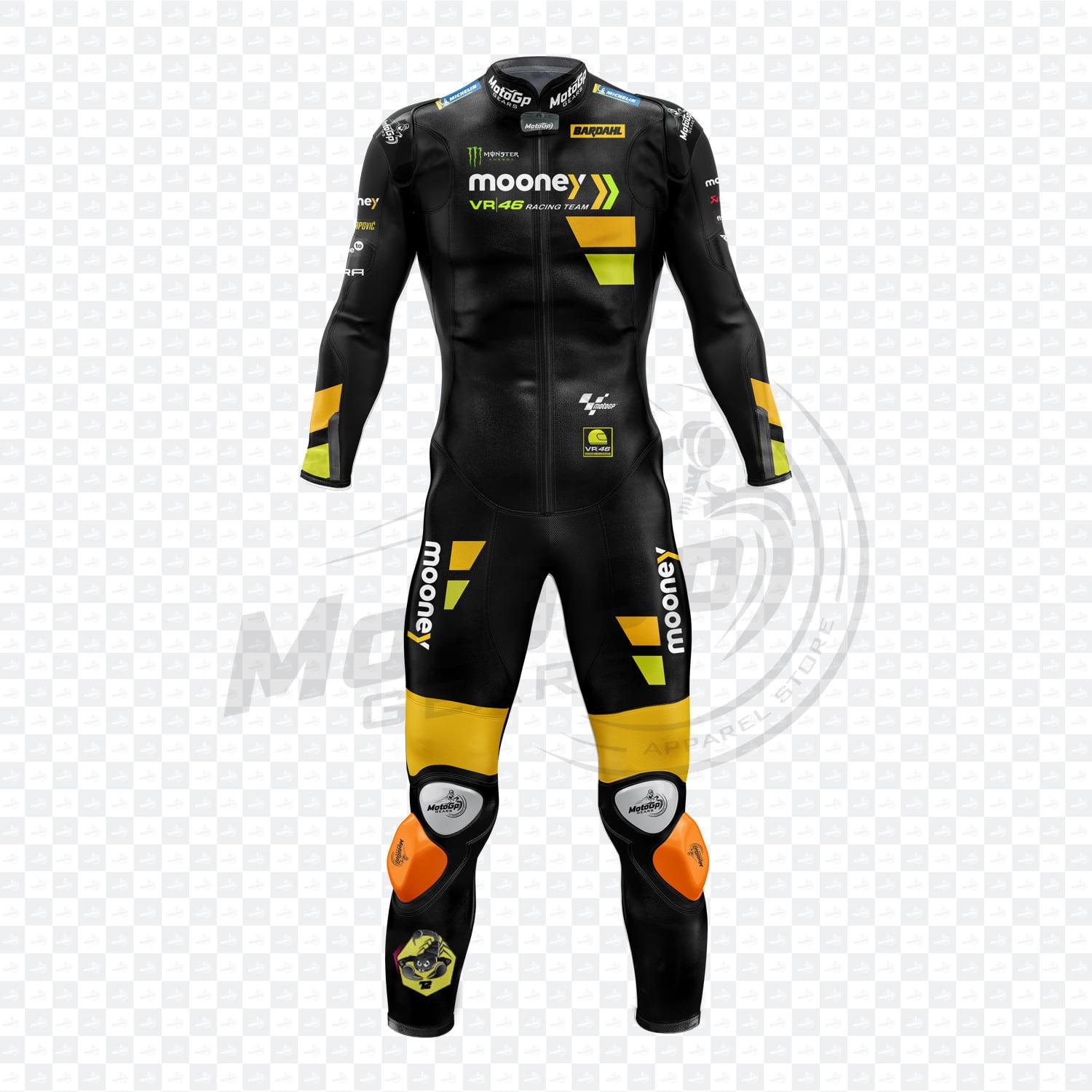 Marco Bezzecchi MotoGP 2023 Mooney VR46 Race Suit USA