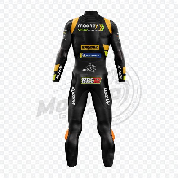 Marco Bezzecchi MotoGP 2023 Mooney VR46 Race Suit USA