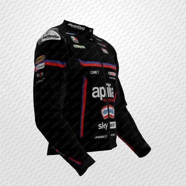 Marco Bezzecchi 2025 Aprilia MotoGP Racing Jacket