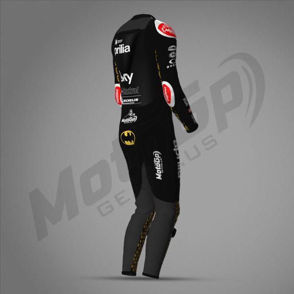 Maverick Vinales Winter Test 2024 Aprilia Racing Suit