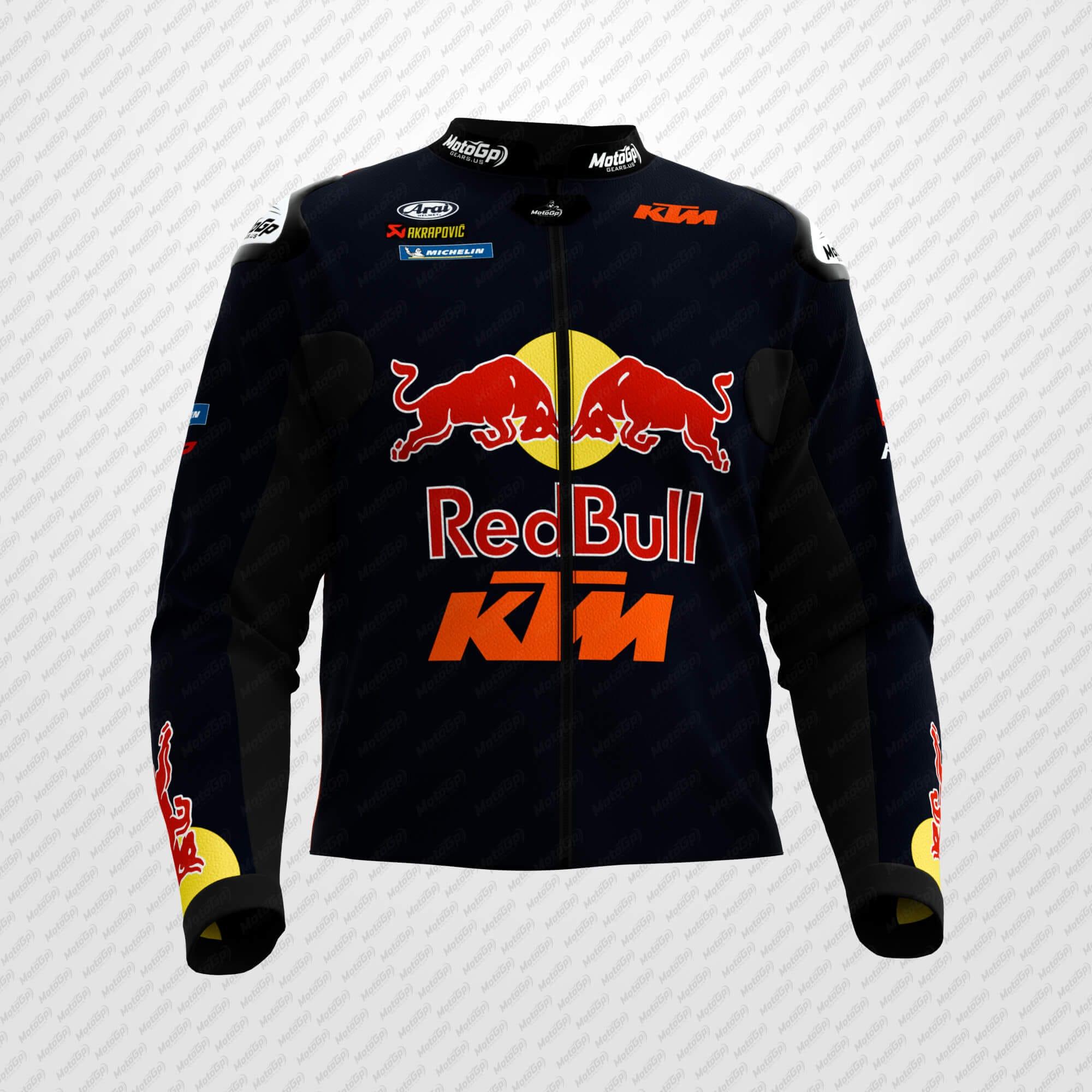 Veste en Cuir Maverick Viñales KTM Red Bull – Édition 2025 par MOTOGP GEARS