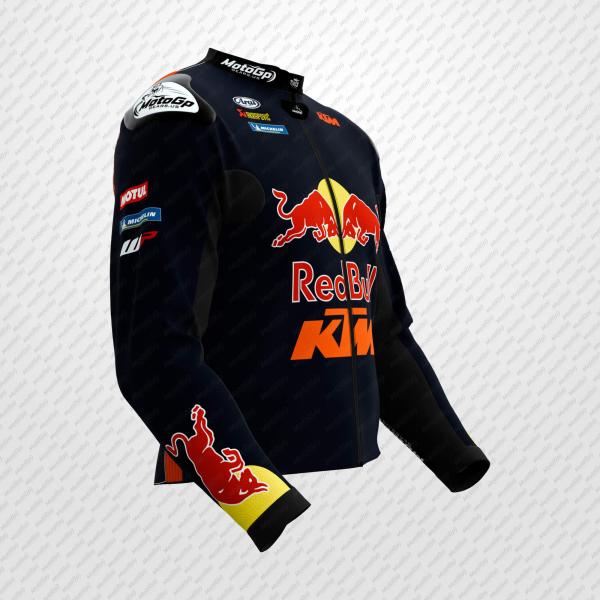 Veste en Cuir Maverick Viñales KTM Red Bull – Édition 2025 par MOTOGP GEARS