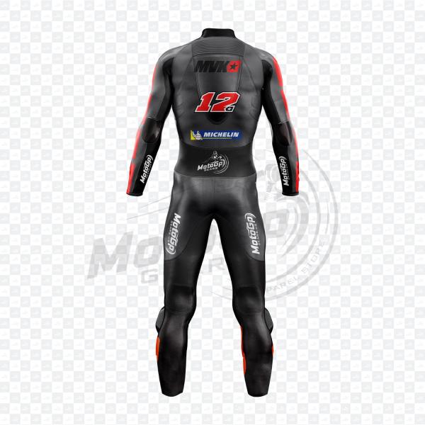 Tuta in Pelle Moto Maverick Vinales Winter Test 2023 Aprilia – MotoGP Gears USA
