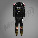 Maverick Vinales Winter Test 2024 Aprilia Racing Suit