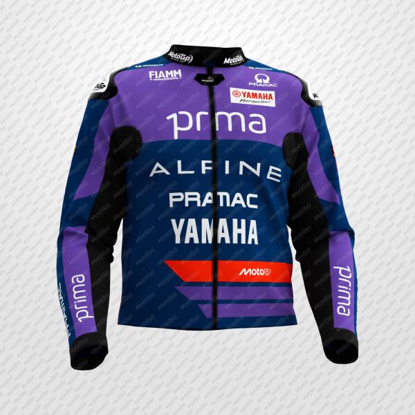Giacca da Corsa Miguel Oliveira Yamaha Pramac – Pelle Premium