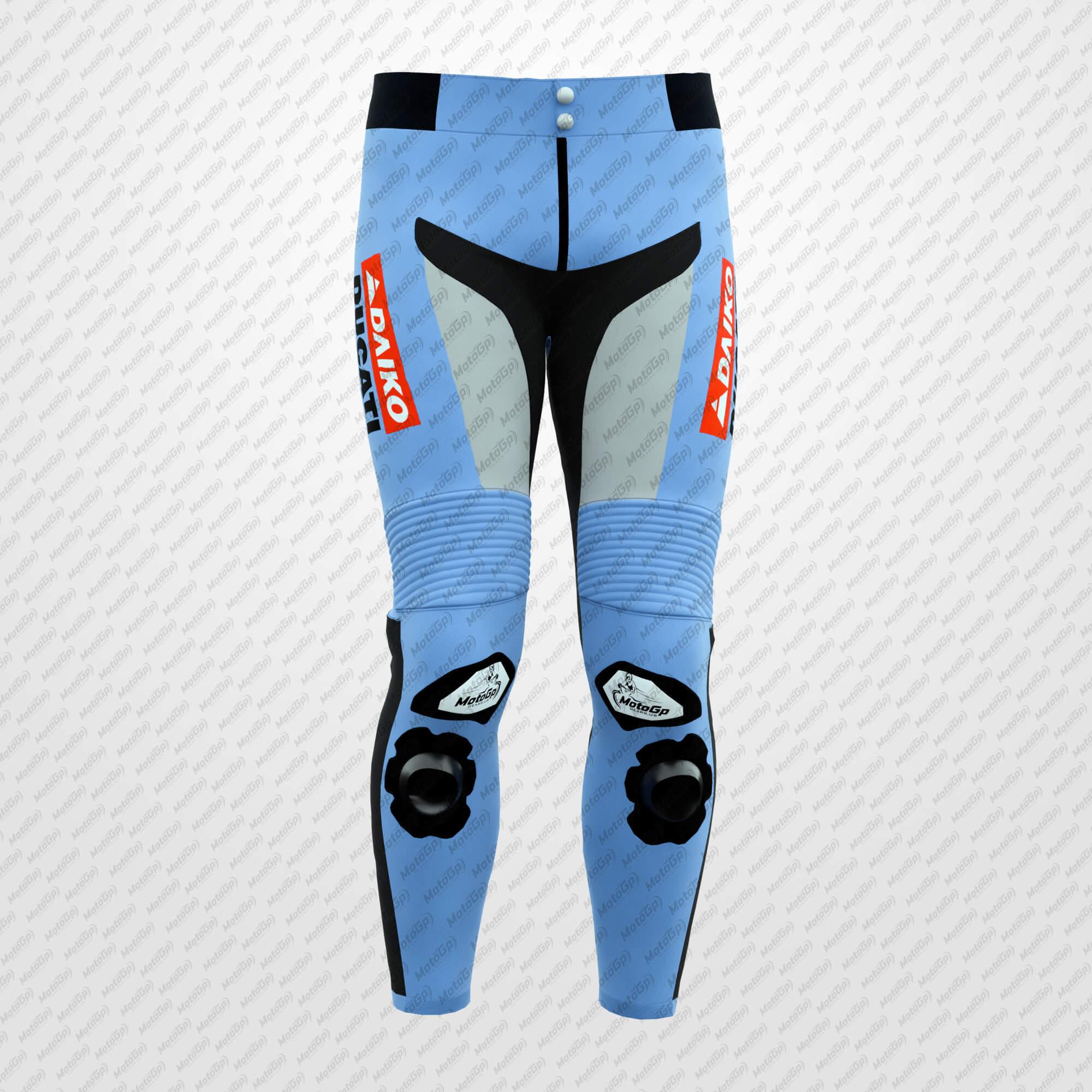 Daiko Ducati Leder-Rennhose für Motorrad