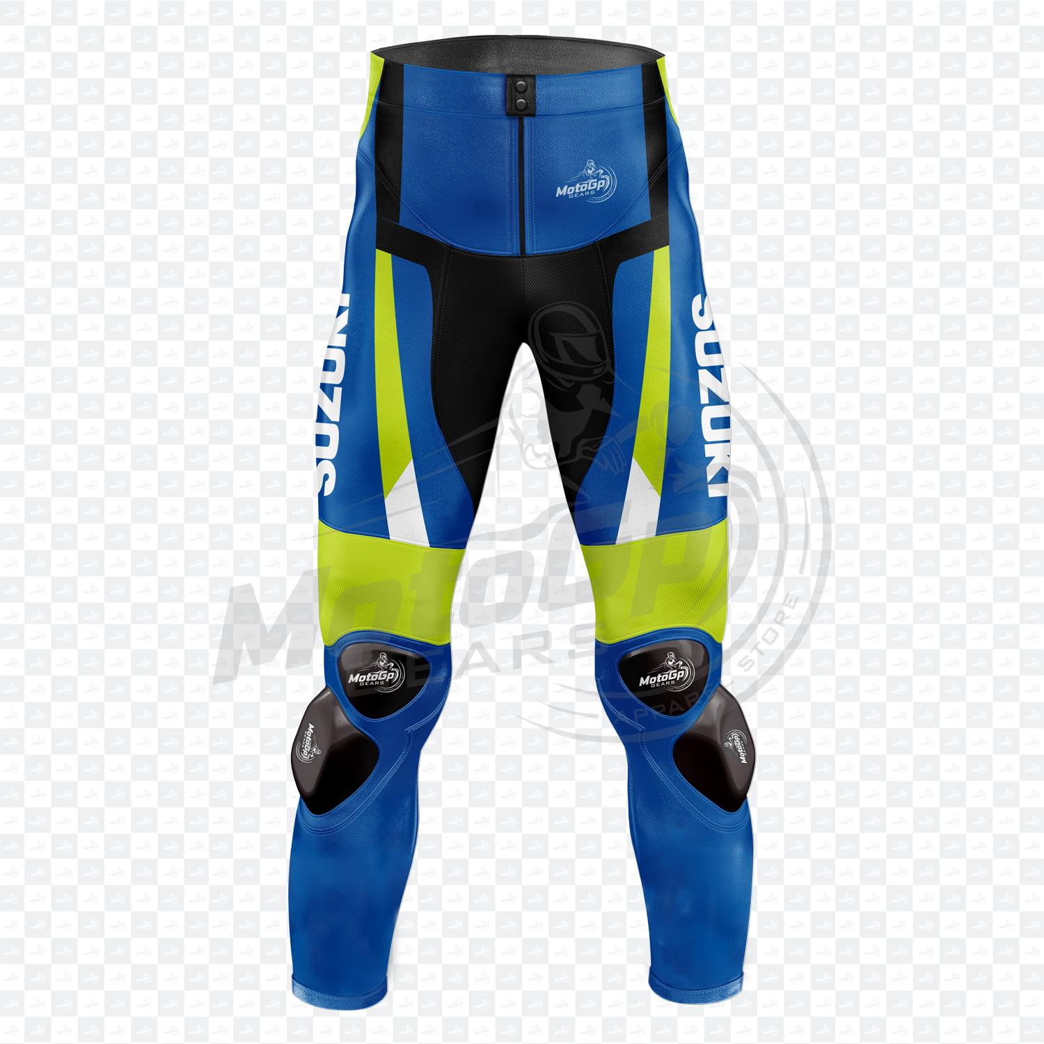 Nom du produit: Aleix Espargaro Pantalon de Course Suzuki en Cuir