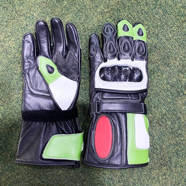Motorcycle Racing Protective Gloves - Cowhide Leather