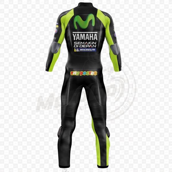 Yamaha Valentino Rossi 2017 Genuine leather Biker Suit