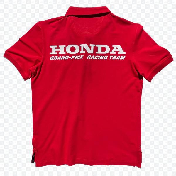 1989 Honda Grand Prix Racing Team Red Polo Shirt