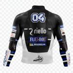 Giacca Moto in Pelle Ducati Andrea Dovizioso 2018 Nera
