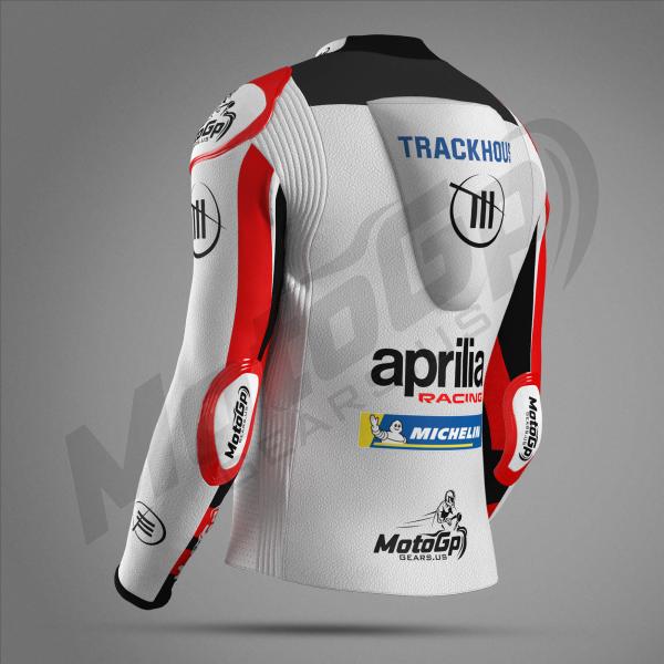 Chaqueta de Cuero Racing Raul Fernandez 2024 – Estilo MotoGP Premium