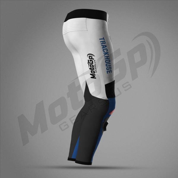 Raul Fernandez 2024 Trackhouse Rennhose – Leder-Motorradhose mit CE-Schutz