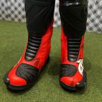 Scarpe da corsa moto Red Shark Zone