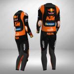 Jack Miller KTM Red Bull 2024 Moto Racing Suit - Black and Orange