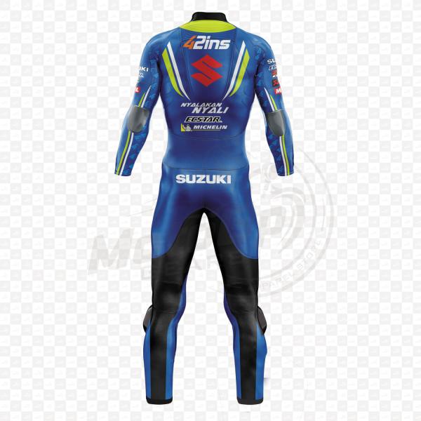 Combinaison Moto de Course Suzuki Alex Rins 2018