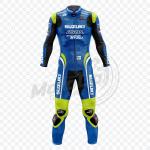 Combinaison Moto de Course Suzuki Alex Rins 2018