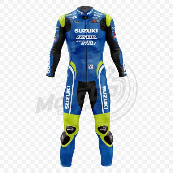 Combinaison Moto de Course Suzuki Alex Rins 2018