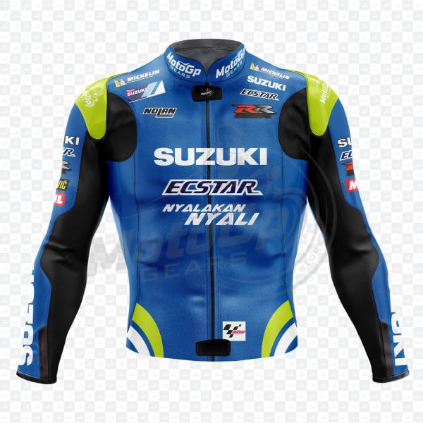 Suzuki Alex Rins 2018 Motorrad Lederjacke
