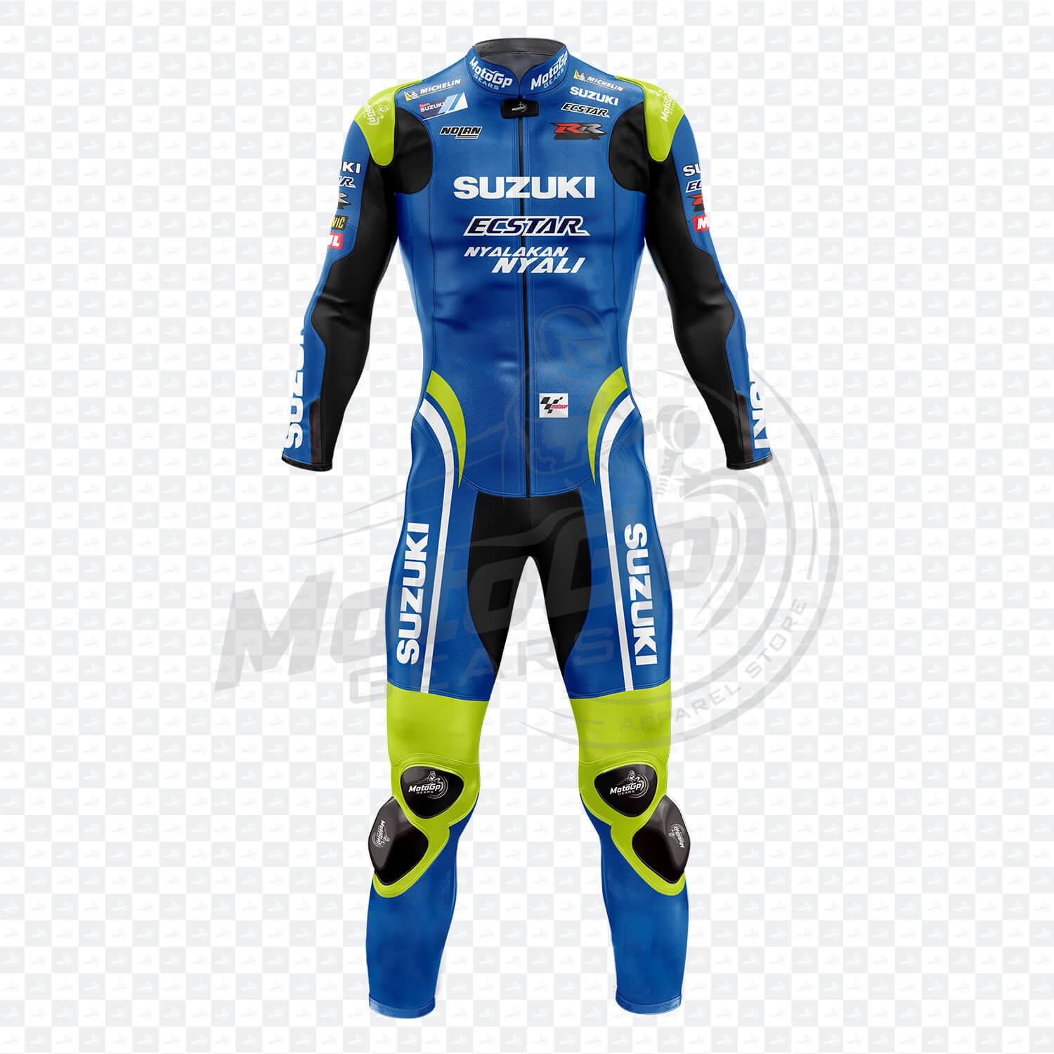 Combinaison Moto de Course Suzuki Alex Rins 2018