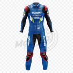 Combinaison Moto Cuir Suzuki Alex Rins 2019 Une Pièce