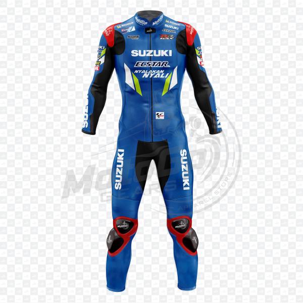 Suzuki Alex Rins 2019 Leder Einteiler Rennanzug