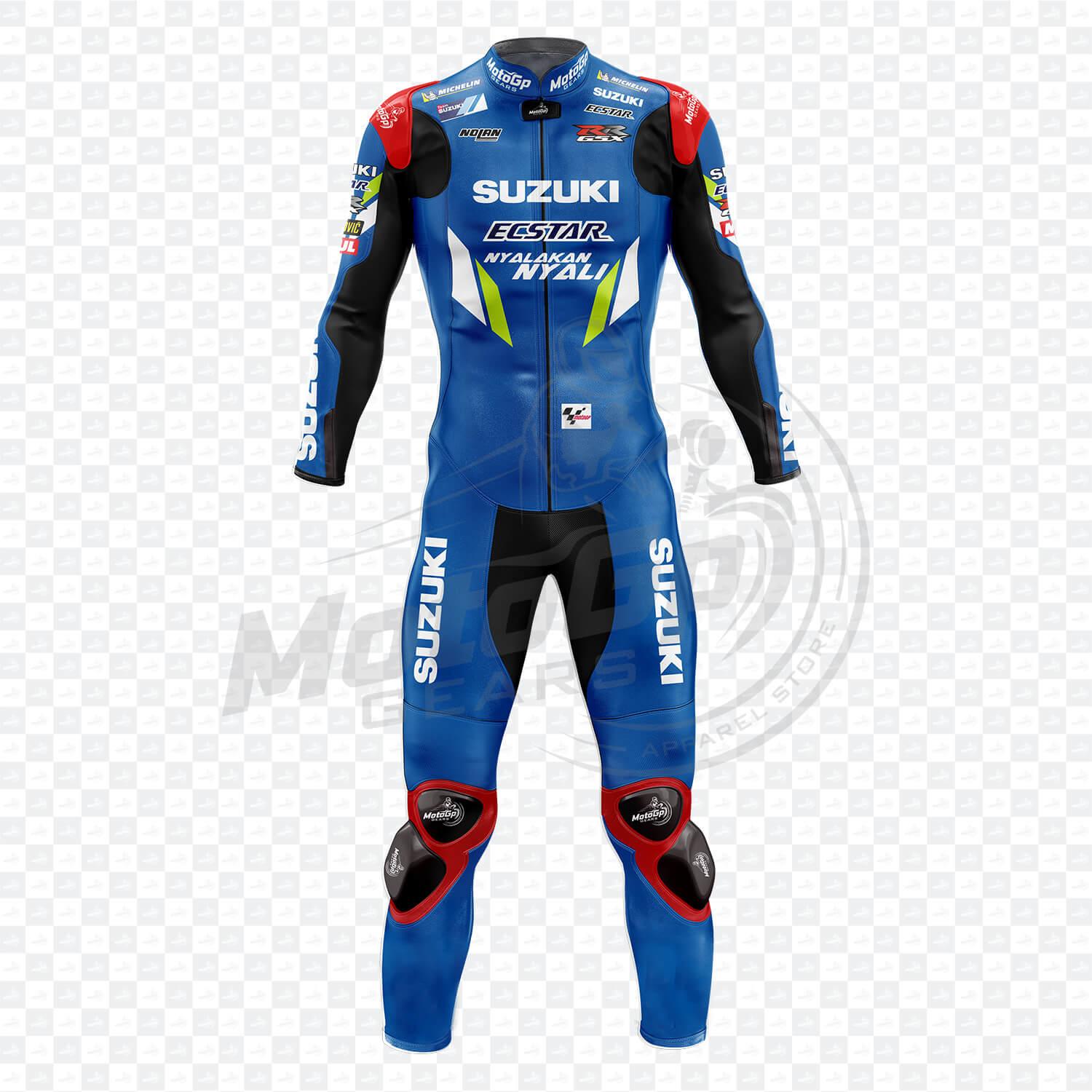 Combinaison Moto Cuir Suzuki Alex Rins 2019 Une Pièce