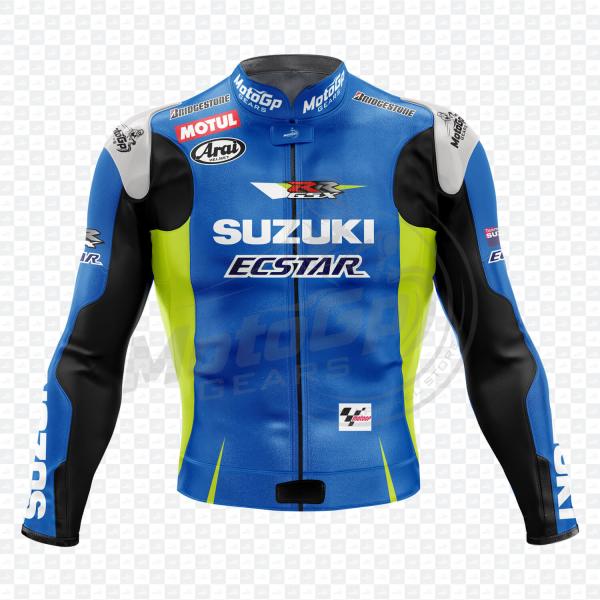 Suzuki Maverick Vinale 2015 MotoGP Lederjacke