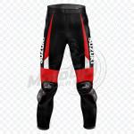 Maverick Viñales Suzuki Schwarz-Rote Lederhose