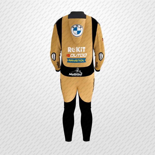 Toprak Razgatlioglu BMW Leder-Rennanzug – Camel Edition