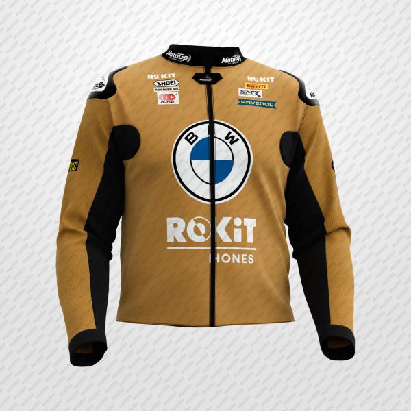 Toprak Razgatlioglu BMW Leder-Rennanzug – Camel Edition