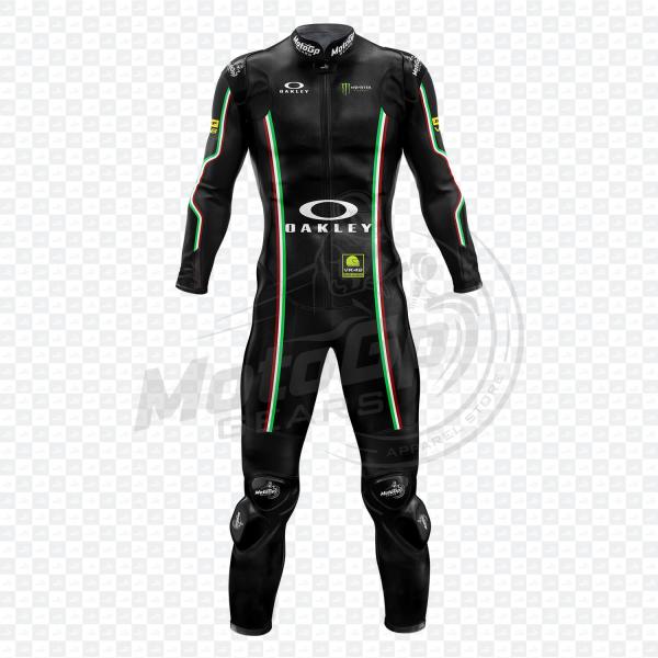 Motogp Riders Oakley 2017 Schwarzer Lederanzug
