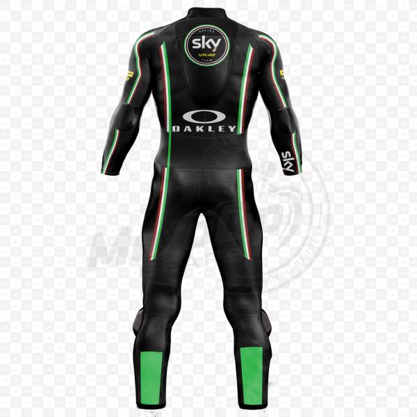 Motogp Riders Oakley 2017 Schwarzer Lederanzug