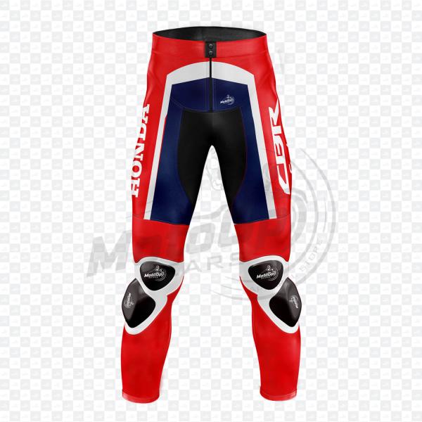 Xavi Vierge Honda Roter Motorrad-Leder-Rennanzug