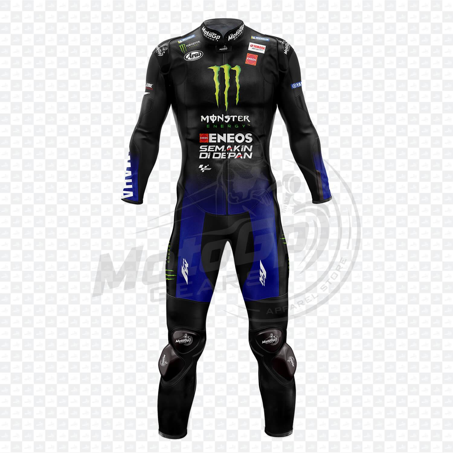 Yamaha Valentino Rossi 2019 Monster One or Two Piece Motorcycle Suit